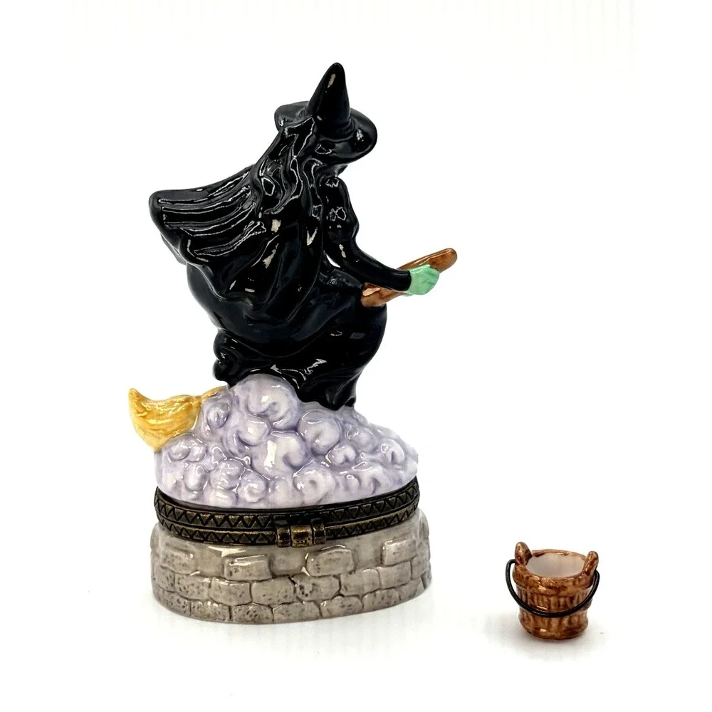 Midwest Cannon Falls Wicked Witch of the West Trinket Box & Bucket Wizard Of Oz